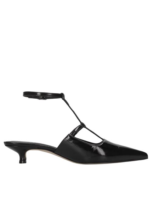 Décolleté slingback in pelle THE SELLER | SE1017 VERLUXNERO